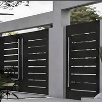 درب آهنی منزل باغ باغی ویلا حیاط ورودی لابی کیت کت|مصالح و تجهیزات ساختمان|شیراز, دارالرحمه|دیوار