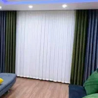 پرده پانچی ترک  قهوه ای نسکافه ای جدید|پرده، رانر، رومیزی|رشت, هلال احمر|دیوار