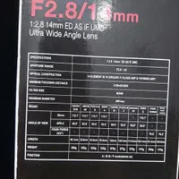لنز الترا واید سامیانگ   Samyang  wide 14mm F2.8|دوربین عکاسی و فیلم‌برداری|تهران, سهروردی|دیوار
