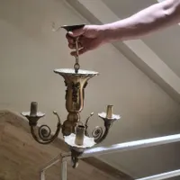 لوستر  برنز 3 شاخه