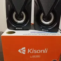 اسپیکر دوتیکه لبتاب kisonli