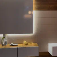 میز تی وی وال نورپردازی شده|میز تلویزیون|رشت, حومه رشت|دیوار