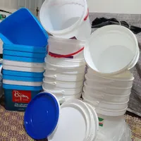 سطل و دبه پلاستیکی مواد غذایی|ظروف نگهدارنده، پلاستیکی، یک‌بارمصرف|محمدیه-قزوین, |دیوار