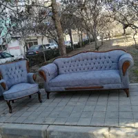 **مبل مینیاتوری**کلاسیک و نشیمن راحت 12 ماهه چکی|مبلمان خانگی و میز عسلی|مشهد, ایثارگران|دیوار
