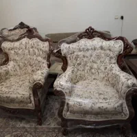 مبلمان ۹ نفره و میز ناهارخوری ۸ نفره . تمیز و مرتب|مبلمان اداری|تهران, اباذر|دیوار