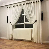 پرده پانچی تکمیل/پنجره ۳ متری ائلوین،برند اعتماد|پرده، رانر، رومیزی|تبریز, |دیوار