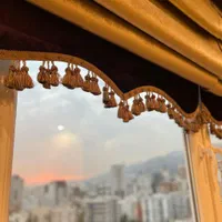 پرده طرح رومن|پرده، رانر، رومیزی|تبریز, |دیوار