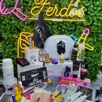 پک کامل لوازم کاشت ناخن/سوهان برقی/یووی/ کد1011