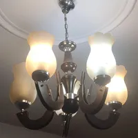 لوستر پنج شاخه زیبا و سالم