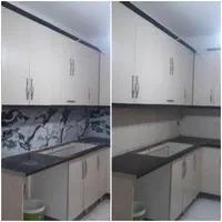 کاشی کار کاشیکاری بین کابینت کف وبدنه|خدمات پیشه و مهارت|قم, زنبیل آباد|دیوار