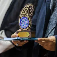 تندیس طرح بته جغه میناکاری صنایع دستی اصفهان|صنایع دستی و سایر لوازم تزئینی|اصفهان, باتون|دیوار