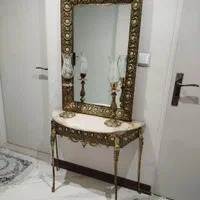 اینه و شمعدان انتیک