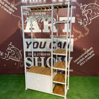 رگال چوب و فلز کشودار مدل ۲۰۲۴|جاکفشی، کمد، دراور|ملارد, |دیوار