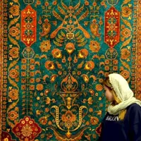 فرش هایی مدرن زیبا|فرش|شیراز, ریشمک|دیوار