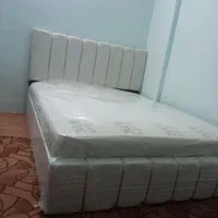 تخت خواب های زرین مخمل|تخت و سرویس خواب|گلبهار, |دیوار