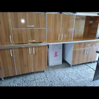 کابینت اشپزخانه به همراه لوازم آماده نصب کد 4000|مصالح و تجهیزات ساختمان|رشت, معلولین|دیوار