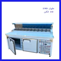 گرمخانه دیسپلی خشک ومرطوب یخچال تاپینگ فرپیتزاریلی|کافی‌شاپ و رستوران|یزد, |دیوار