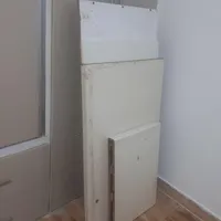 کابینت آبچکان فلزی ورق ضخیم ۳درب کاملا نو|آب‌چکان و نظم‌دهنده ظروف|هشتگرد, |دیوار