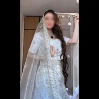 کرایه لباس عروس هندی ( لباس هندی عروس سفید )|لباس|شیراز, شاهچراغ|دیوار