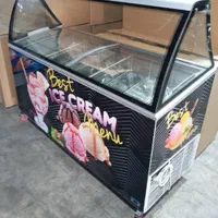 ویترینی تاپینگ/یخچالhyفالوده/بستنی فریزر یخ دربهشت