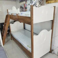 تخت دوطبقه بزرگسال|تخت و سرویس خواب|پاکدشت, |دیوار