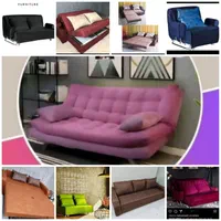 مبل تختخواب شو/ جلو مبلی/ ساعت ایستاده/اینه کنسول
