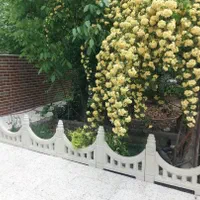 نرده دور باغچه بتنی پلیمری خالدآباد دشتکوه|مصالح و تجهیزات ساختمان|شیراز, ویلاشهر|دیوار