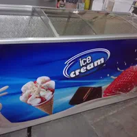 فریزر بستنی درب شیشه ای،صندوقی