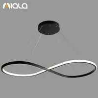 لوستر/مدرن با ریموت طرح بی نهایت کدL5023برند نیالا