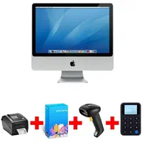 صندوق فروشگاهی با لیبل پرینتر و بارکدخوان
