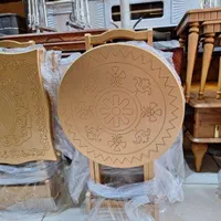 میز عسلی تاشو چمدانی جلومبلی طلایی چهار عددی|مبلمان خانگی و میز عسلی|تهران, فلسطین (میدان انقلاب)|دیوار