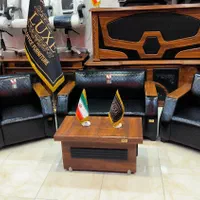 ست میز صندلی مدیریت مبل نیمست نیم ست مبلمان اداری|مبلمان اداری|خوی, |دیوار