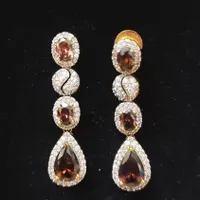گوشواره طرح جواهر