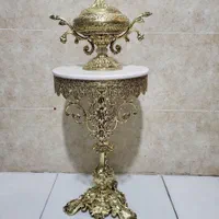 میزتلفن آبکاری طلایی کنارسالنی آبکاری برنجی|میز تلفن|مشهد, طلاب|دیوار