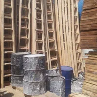 نردبان چوبی ۴متری