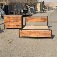 سرویس خواب و تخت خواب چوب و فلز|تخت و سرویس خواب|مشهد, رباط طرق|دیوار