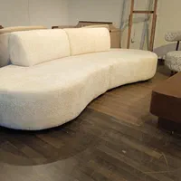 مبل مینیمال تدی لوبیایی شکل 7 نفره با ضمانت|مبلمان خانگی و میز عسلی|قم, قلعه صدری|دیوار