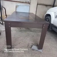 مبلمان ۷ نفره به همراه یک میز ۸نفره ام دی اف|مبلمان خانگی و میز عسلی|رامسر, |دیوار