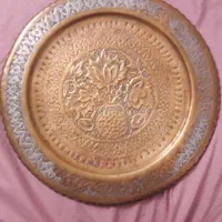 سینی مسی دیوارکوب|صنایع دستی و سایر لوازم تزئینی|تهران, نارمک جنوبی|دیوار
