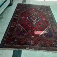 فرش دست باف نه متری قدیمی صحیح سالم درحدنو
