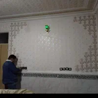 نقاشی ساختمان وطرح کاغذ دیواری|خدمات پیشه و مهارت|آبعلی, |دیوار