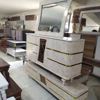 آینه کنسول سنگین شرکتی|بوفه، ویترین، کنسول|ارومیه, |دیوار