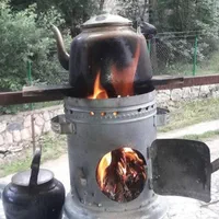 بخاری اجاق اتشدان هیزمی مسافرتی گالوانیزه ضد زنگ|بخاری، هیتر، شومینه|تهران, اتابک|دیوار