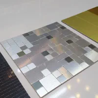 تایل بین کابینتی نسوز خود چسب دار استیل|مصالح و تجهیزات ساختمان|اصفهان, تخت فولاد|دیوار