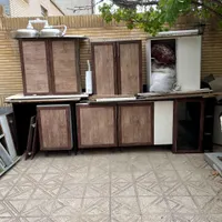 کابینت ام دی اف،سینک ظرفشویی،فلش تانک