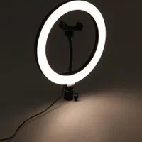 رینگ لایت ۱۰ اینچ بهمراه سه پایه 2 متری DX260|دوربین عکاسی و فیلم‌برداری|شیراز, تحویلی|دیوار