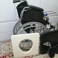 دو عدد ویلچر استیل|آرایشی، بهداشتی، درمانی|شاهین‌شهر, کوی مهدیه|دیوار