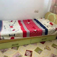 ست خواب کامل نوجوان|تخت و سرویس خواب|لنگرود, |دیوار