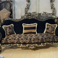 مبل ۷ نفره سلطنتی چراغان تمام چوب راش گرجستان|مبلمان خانگی و میز عسلی|تهران, یافت‌آباد|دیوار