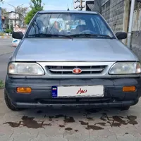 پراید نقره ای مدل ۸۸